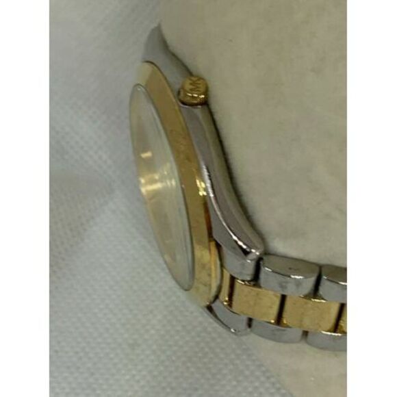 Michael Kors MK3223 Women's Watch Stainless Steel Bracelet Gold Silver 42mm C508 - Picture 3 of 9